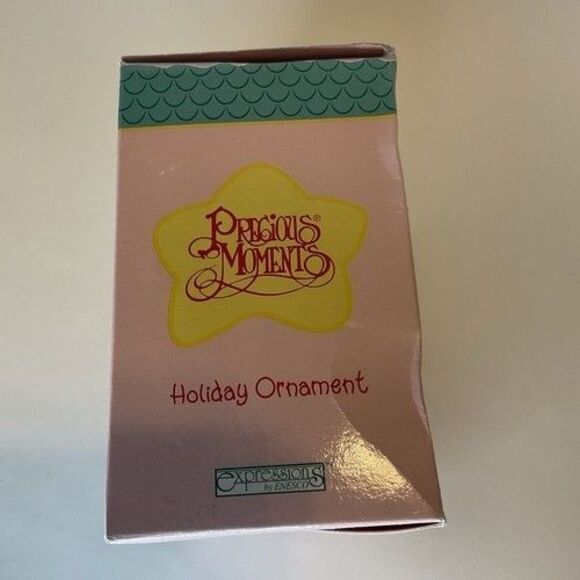 NWB Enesco Precious Moments Figurines Christmas Ornament Home For The Holiday 3" - Picture 4 of 8